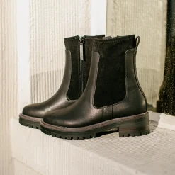 Women Yellow Box Boots & Booties><noscript><img width=