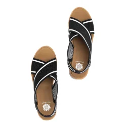 Women Yellow Box Heels & Wedges><noscript><img width=