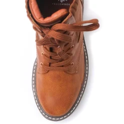 Women Yellow Box Boots & Booties><noscript><img width=