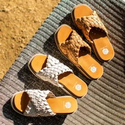 Women Yellow Box Sandals><noscript><img width=