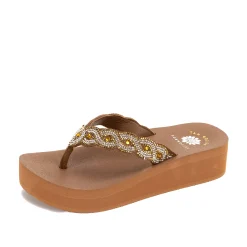Women Yellow Box Flip Flops>Barbara Sandal