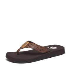 Women Yellow Box Flip Flops><noscript><img width=