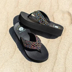 Women Yellow Box Heels & Wedges><noscript><img width=