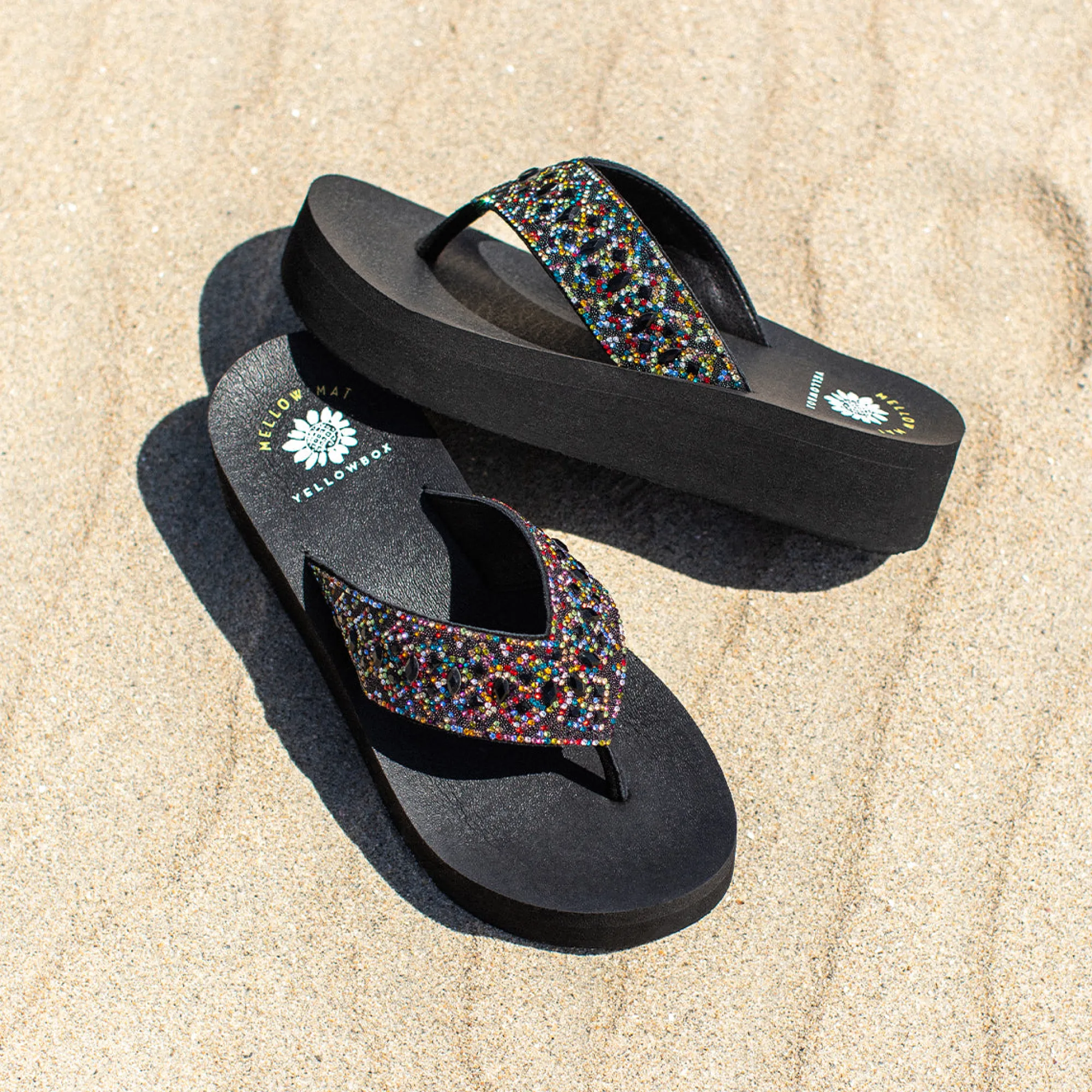 Women Yellow Box Heels & Wedges>Bixby Flatform Sandal