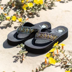 Women Yellow Box Heels & Wedges><noscript><img width=