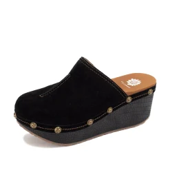 Women Yellow Box Heels & Wedges><noscript><img width=