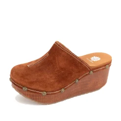 Women Yellow Box Heels & Wedges><noscript><img width=