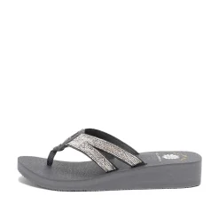 Women Yellow Box Flip Flops>Cadeen