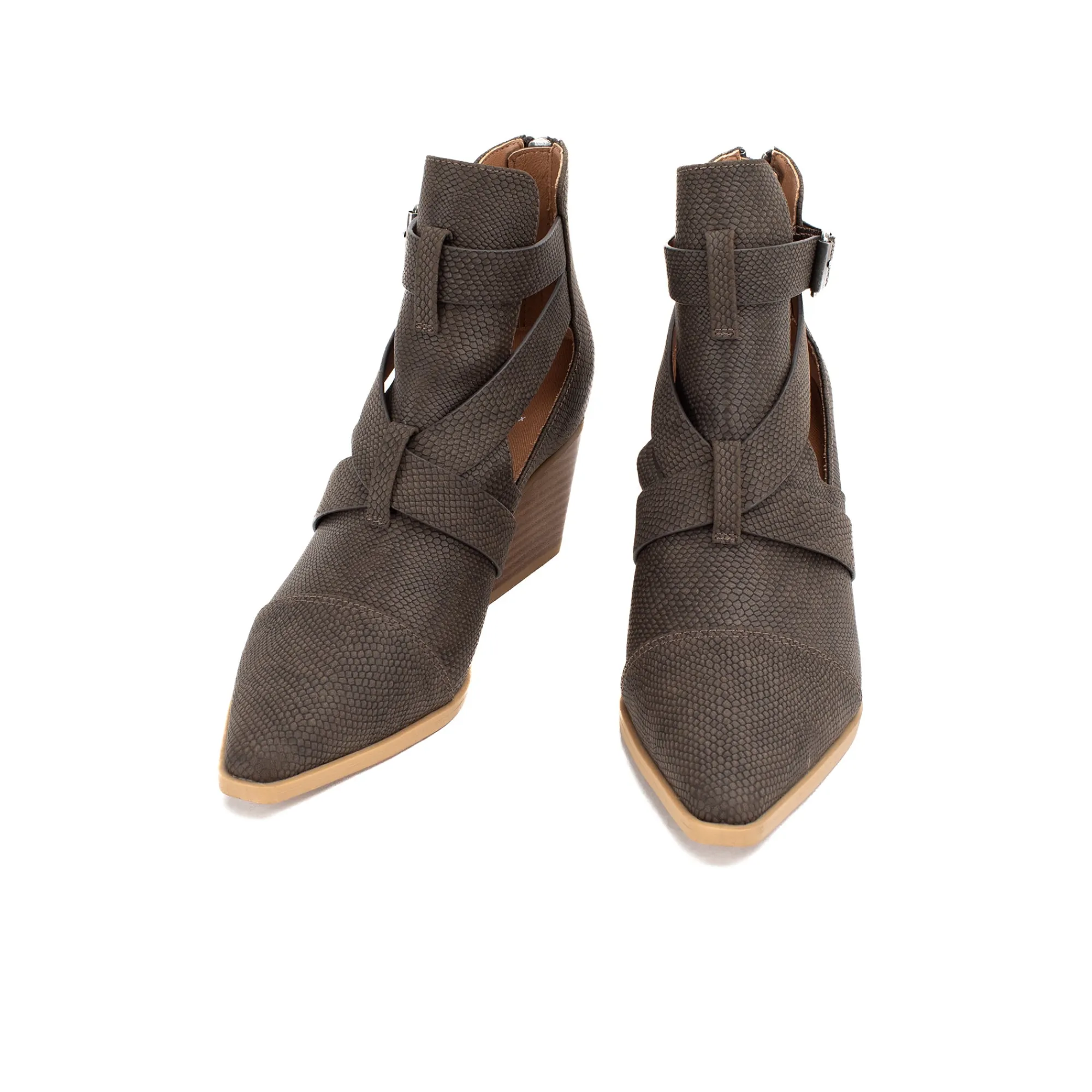 Women Yellow Box Boots & Booties>Canoly Cut-Out Bootie