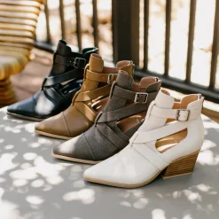 Women Yellow Box Boots & Booties><noscript><img width=