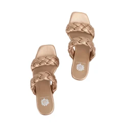 Women Yellow Box Heels & Wedges><noscript><img width=