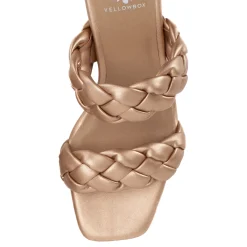 Women Yellow Box Heels & Wedges><noscript><img width=