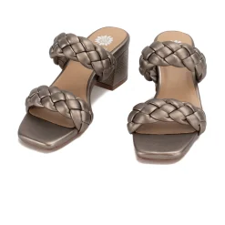 Women Yellow Box Heels & Wedges><noscript><img width=