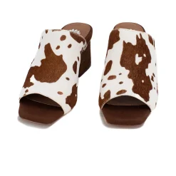 Women Yellow Box Heels & Wedges><noscript><img width=