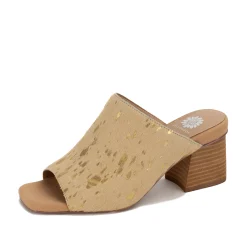 Women Yellow Box Heels & Wedges><noscript><img width=