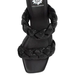 Women Yellow Box Heels & Wedges><noscript><img width=