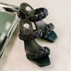 Women Yellow Box Heels & Wedges><noscript><img width=