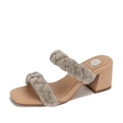 Women Yellow Box Heels & Wedges><noscript><img width=