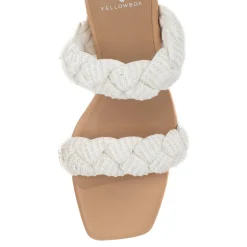 Women Yellow Box Heels & Wedges><noscript><img width=