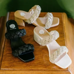 Women Yellow Box Heels & Wedges><noscript><img width=