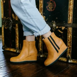 Women Yellow Box Boots & Booties><noscript><img width=