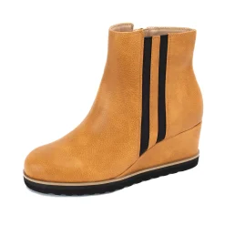 Women Yellow Box Boots & Booties><noscript><img width=