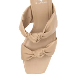 Women Yellow Box Heels & Wedges><noscript><img width=