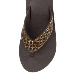 Women Yellow Box Flip Flops><noscript><img width=