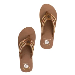 Women Yellow Box Flip Flops><noscript><img width=