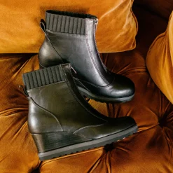 Women Yellow Box Boots & Booties><noscript><img width=
