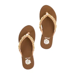 Women Yellow Box Flip Flops><noscript><img width=