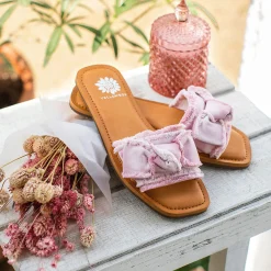 Women Yellow Box Sandals><noscript><img width=