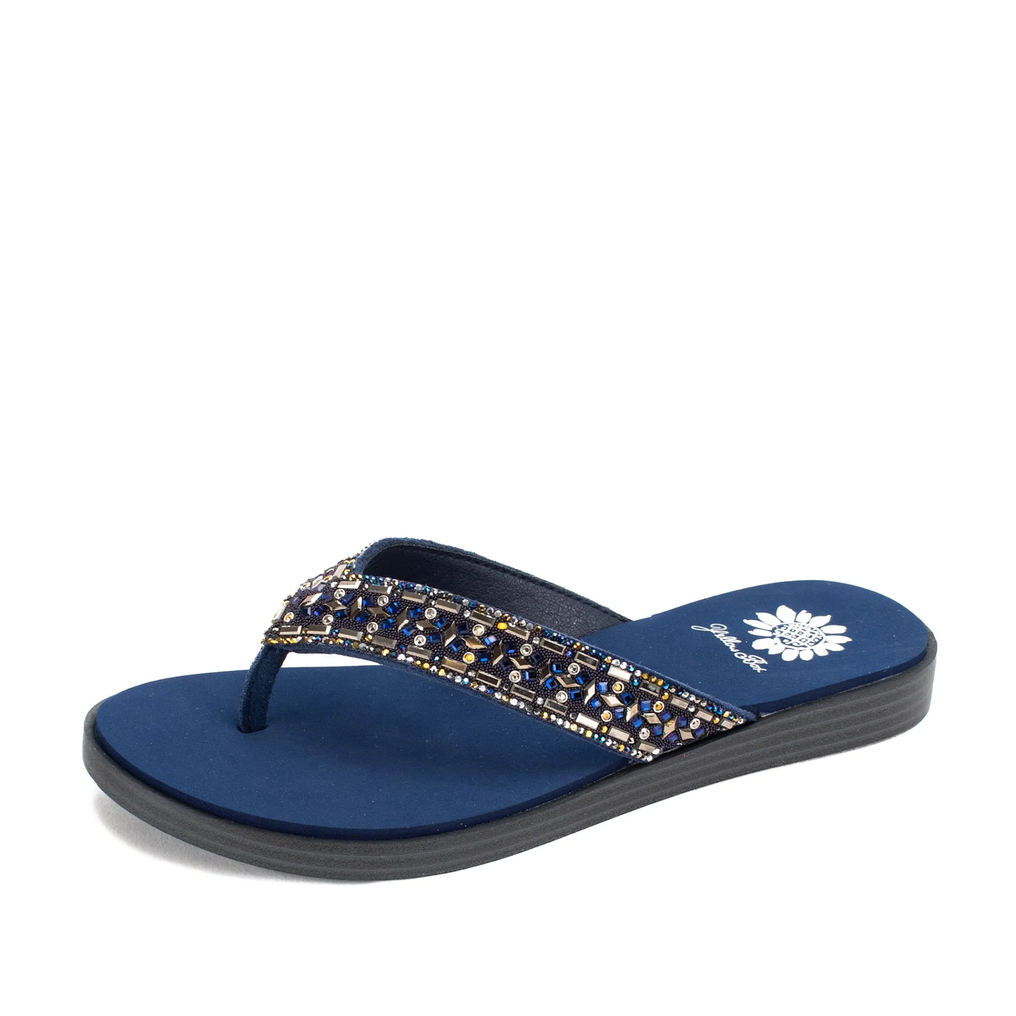 Women Yellow Box Flip Flops>Dashna Sandal