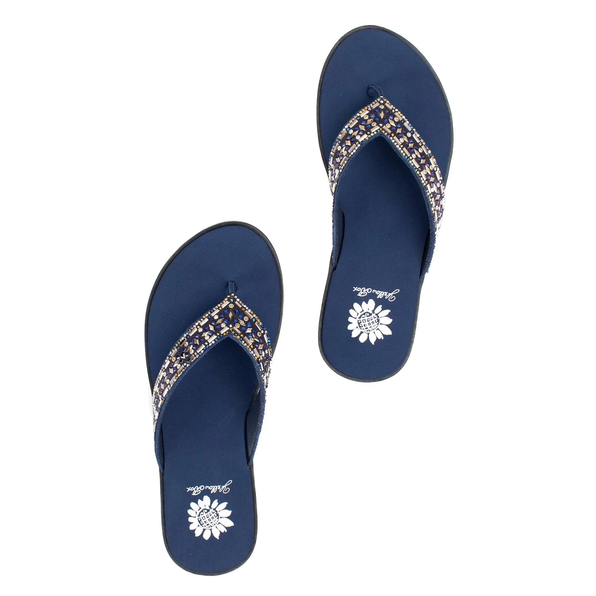 Women Yellow Box Flip Flops>Dashna Sandal