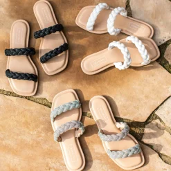 Women Yellow Box Sandals><noscript><img width=