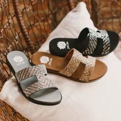 Women Yellow Box Sandals><noscript><img width=