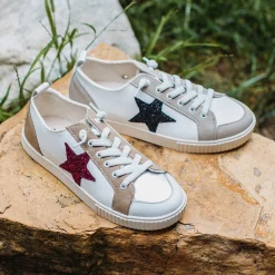 Women Yellow Box Sneakers & Flats><noscript><img width=