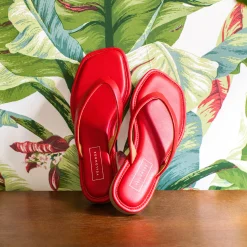 Women Yellow Box Flip Flops><noscript><img width=