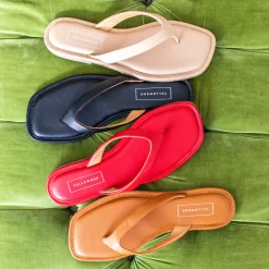 Women Yellow Box Flip Flops><noscript><img width=