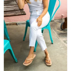 Women Yellow Box Flip Flops><noscript><img width=