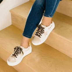 Women Yellow Box Sneakers & Flats><noscript><img width=