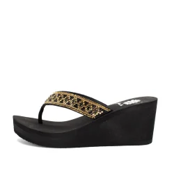 Women Yellow Box Heels & Wedges><noscript><img width=