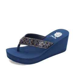 Women Yellow Box Heels & Wedges><noscript><img width=