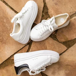 Women Yellow Box Sneakers & Flats><noscript><img width=