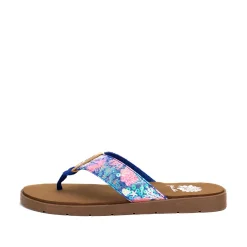 Women Yellow Box Flip Flops>Faintly