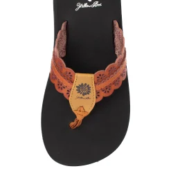 Women Yellow Box Flip Flops><noscript><img width=