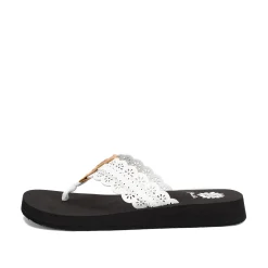 Women Yellow Box Flip Flops><noscript><img width=