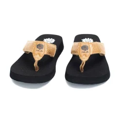 Women Yellow Box Flip Flops><noscript><img width=