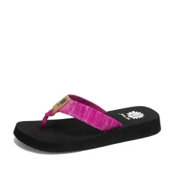 Women Yellow Box Flip Flops>Fayne