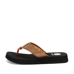 Women Yellow Box Flip Flops><noscript><img width=